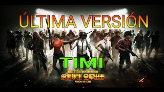 como descargar PUBG MOBILE versión TIMI con nuevo mapa facil y GRATIS para android 2018