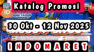 Download lagu Katalog Promosi Indomaret 30 Oktober - 12 November 2025 || Infonya Disini.