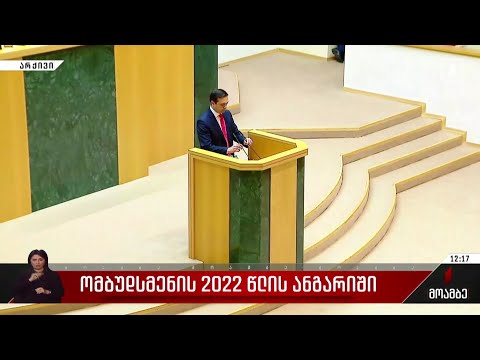 ომბუდსმენის 2022 წლის ანგარიში