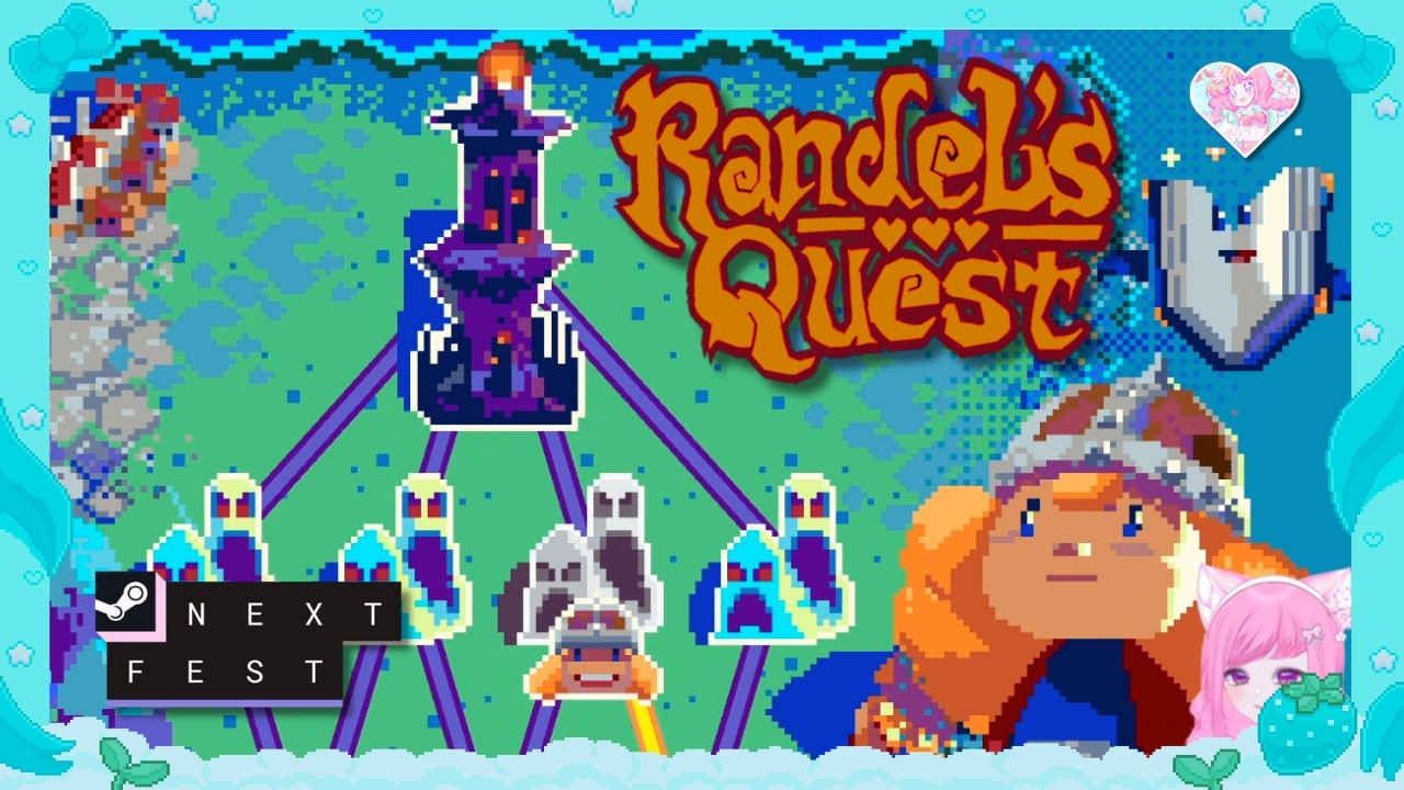 Wordle + Roguelike! Fun & Challenging But I Defeated A Dragon Yay! | Randel's Quest #SteamNextFest