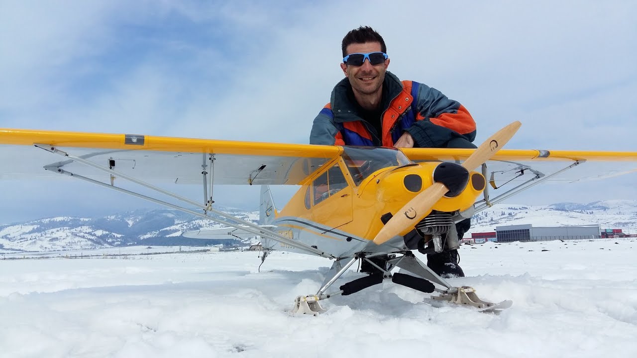 carbon cub rc airplane