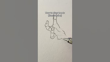 How to draw hands (Easy Version) || Jmarron