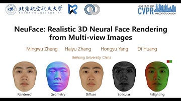 [CVPR 2023] NeuFace: Realistic 3D Neural Face Rendering from Multi-view Images