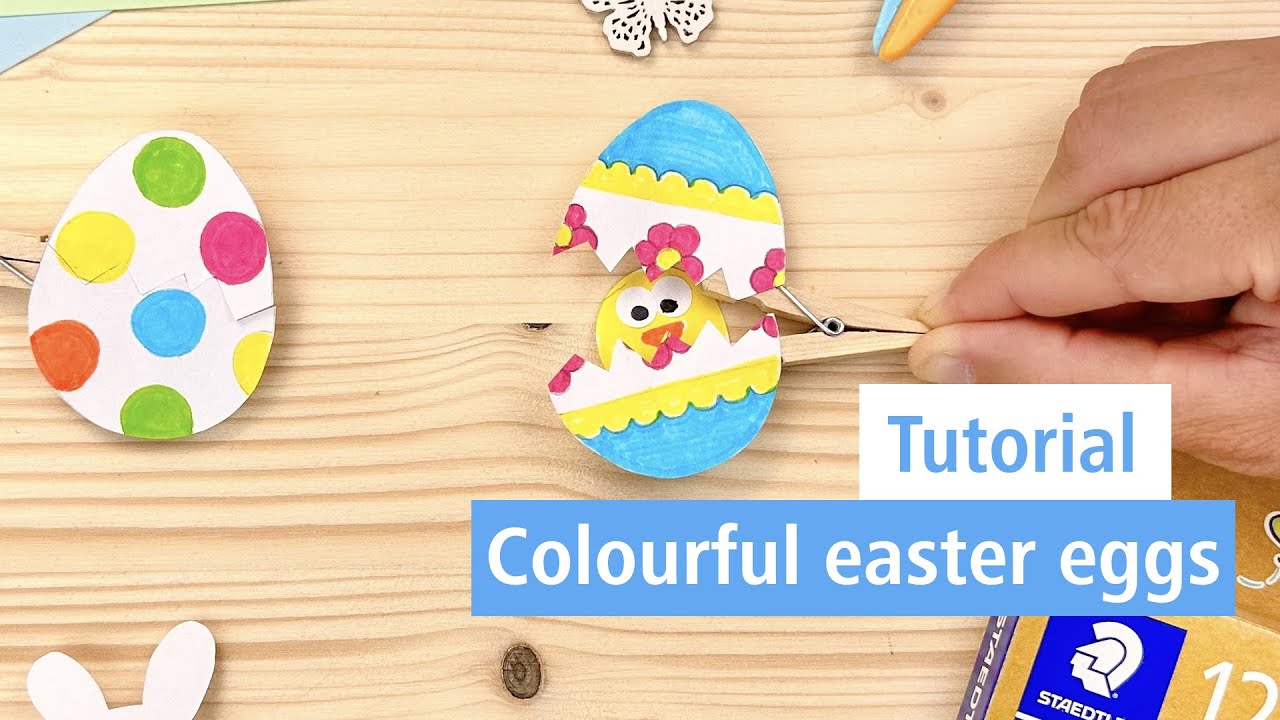 Easter eggs DIY for KIDS | STAEDTLER - YouTube