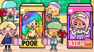 Rich But Unpopular Girl Vs Poor Popular | Toca Life Story |Toca Boca