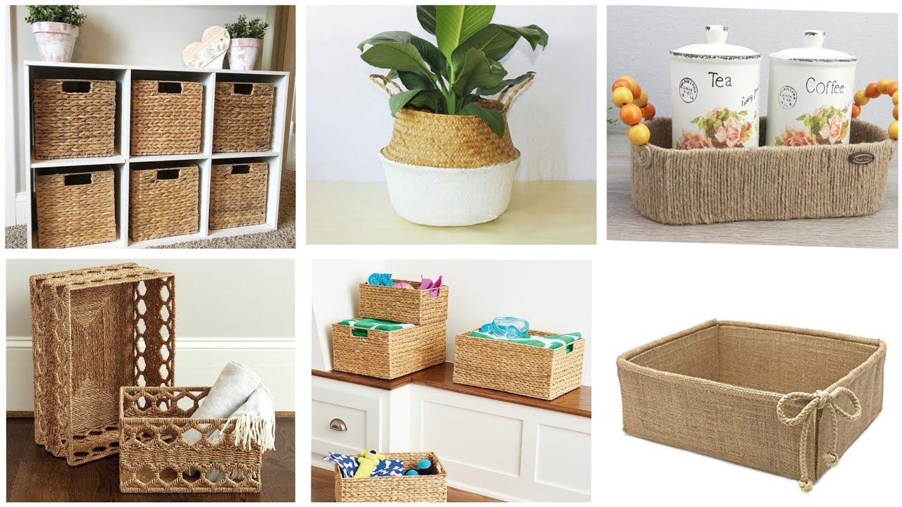 أفكار 💡عندك قطعة قماش وخيوط وعلب كرتون اصنعي منظمات لبيتك recyclage des cartons #rangement