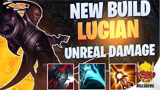 شکاف وحشی | ساخت جدید لوسیان UNREAL DAMAGE! | بازی Challenger Lucian | راهنما و ساخت