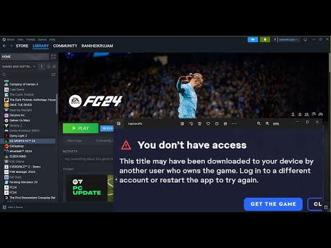 I already login using PC but still can't open companion, any solution? :  r/EASportsFC