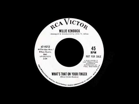 Willie Kendrick - What's That On Your Finger