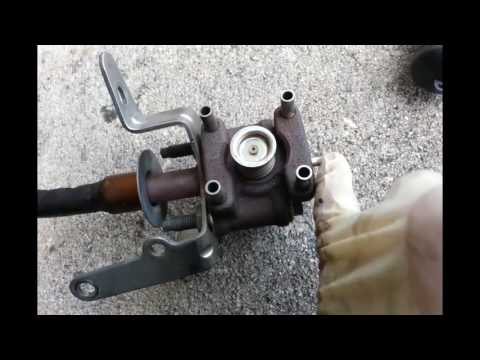 Mazda 6 code P1487, P2227 and to remove the EGR Valve