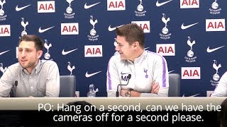 Reporter Stopped From Asking Pochettino About Manchester United Job