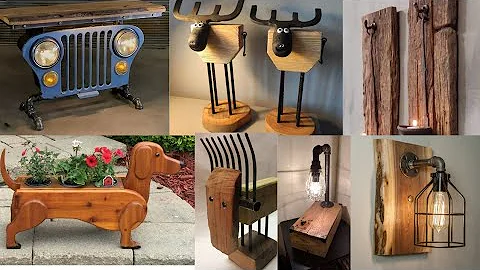 Creative Art Ideas to Transform Discarded Materials into Unique Home Decor