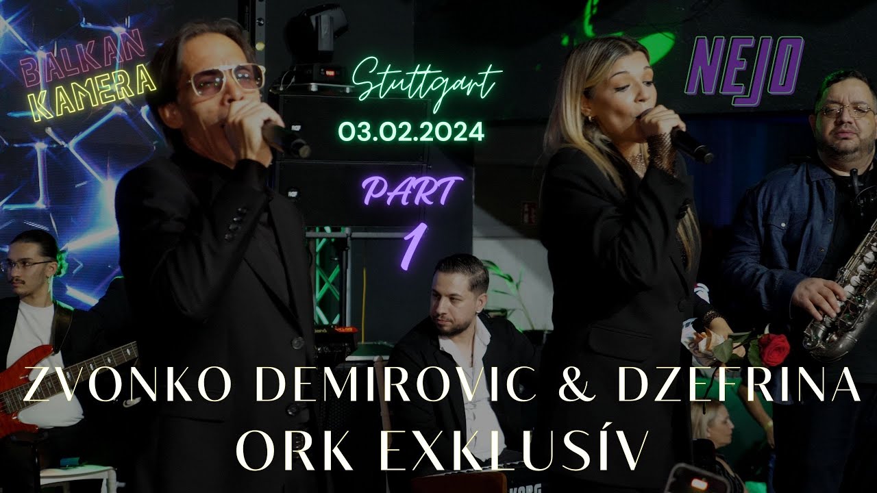 part 1 Zvonko Demirovic/Dzefrina/Ork Exklusiv/ 03.02.2024 Party Winnenden Stuttgart Balkan Sound