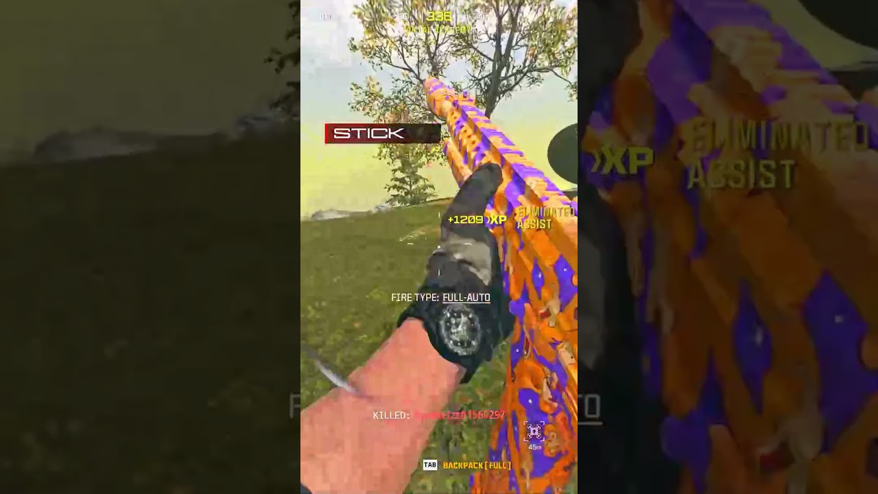 Insane thermite throw 