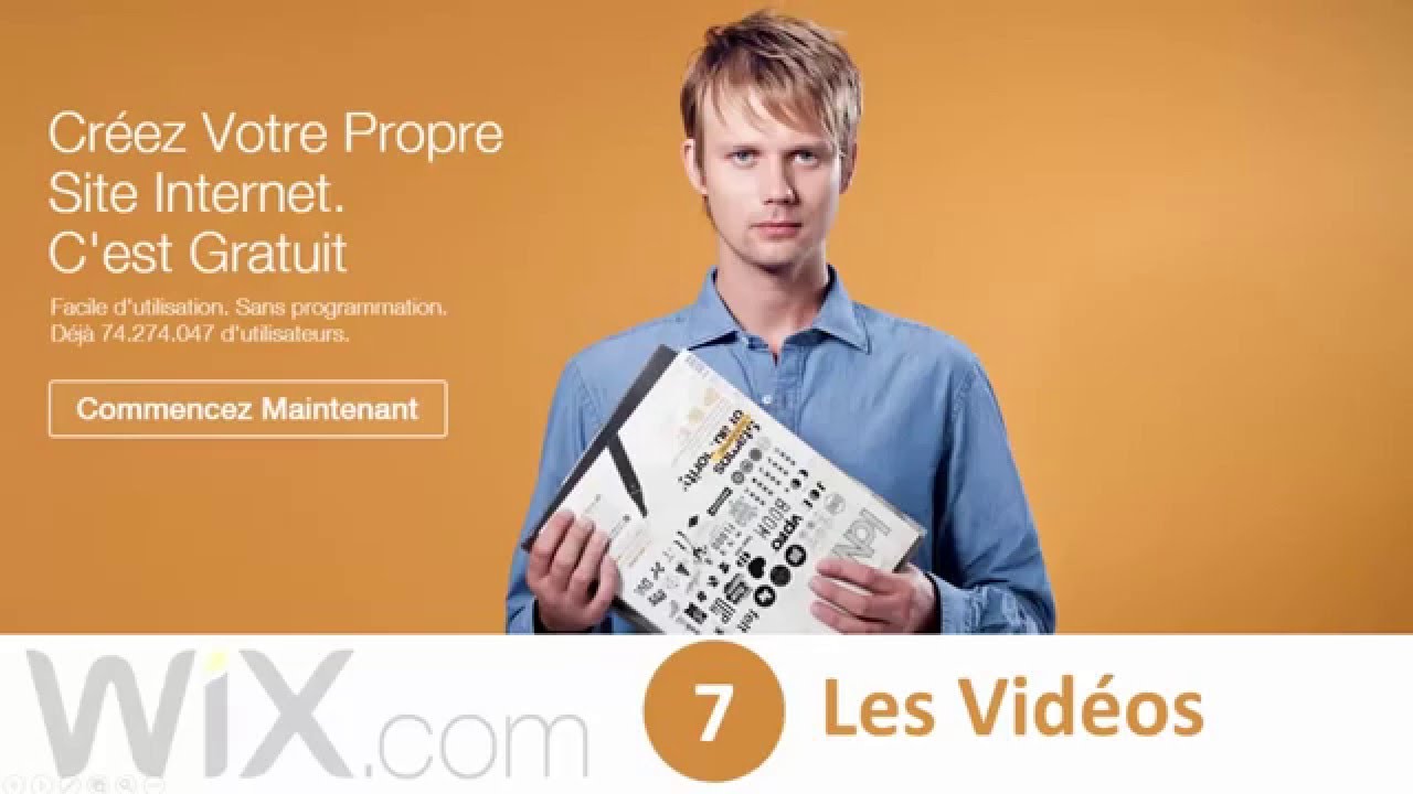 Wix étape7 insérer une vidéo Copie - YouTube