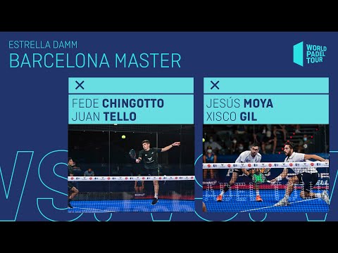 Resumen Cuartos de Final Chingotto/Tello Vs Moya/Gil Estrella Damm Barcelona Master 2021