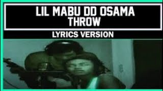 Lil Mabu & DD Osama - THROW MP3 DOWNLOAD (Official AUDIO