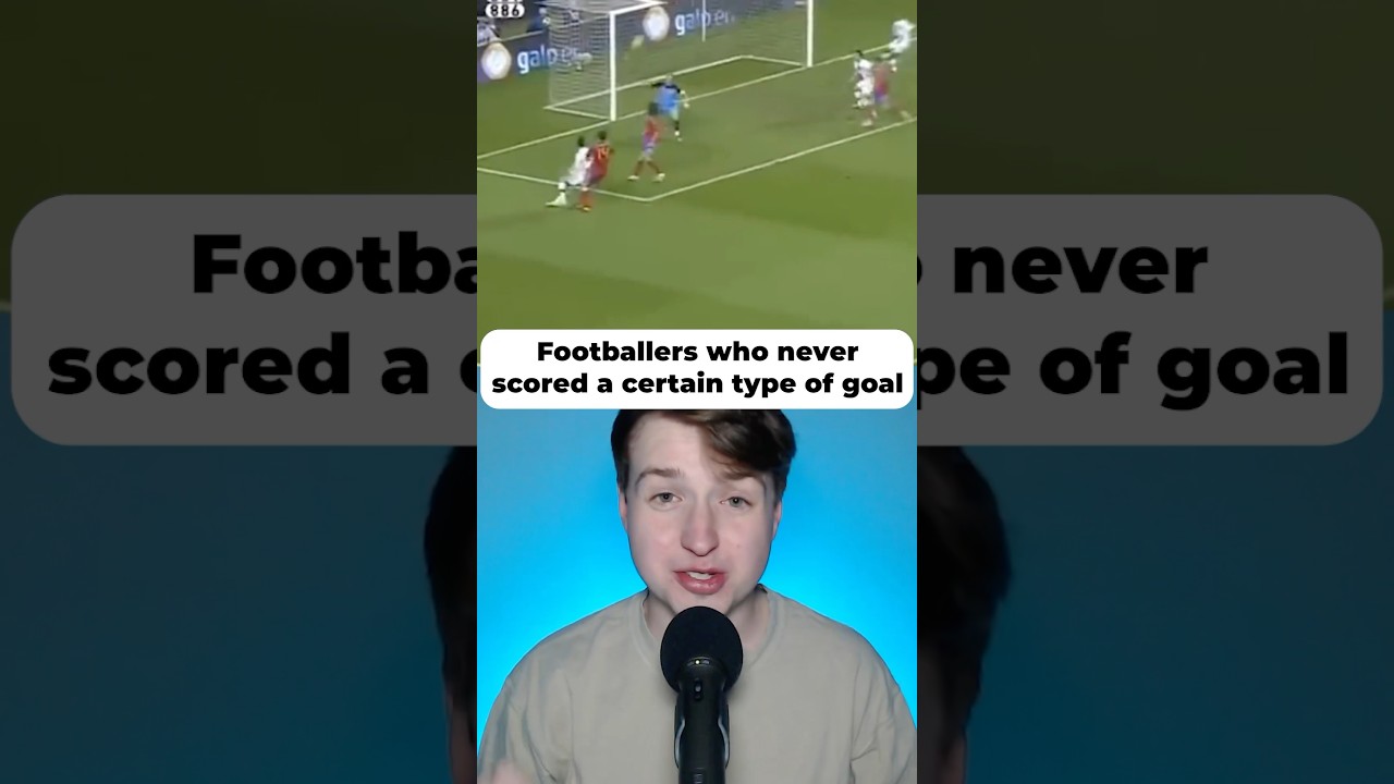 Footballers Who Failed To Score A Certain Type Of Goal ❌⚽️