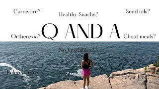 Q&A PART ONE! Carnivore? Cheat meals?