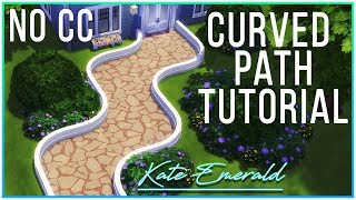 Sims 4 Tutorial - Curved Paths | Kate Emerald