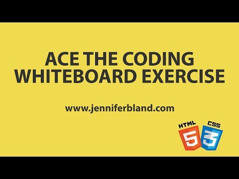How to Ace the Coding Whiteboard Challenge - HTML & CSS