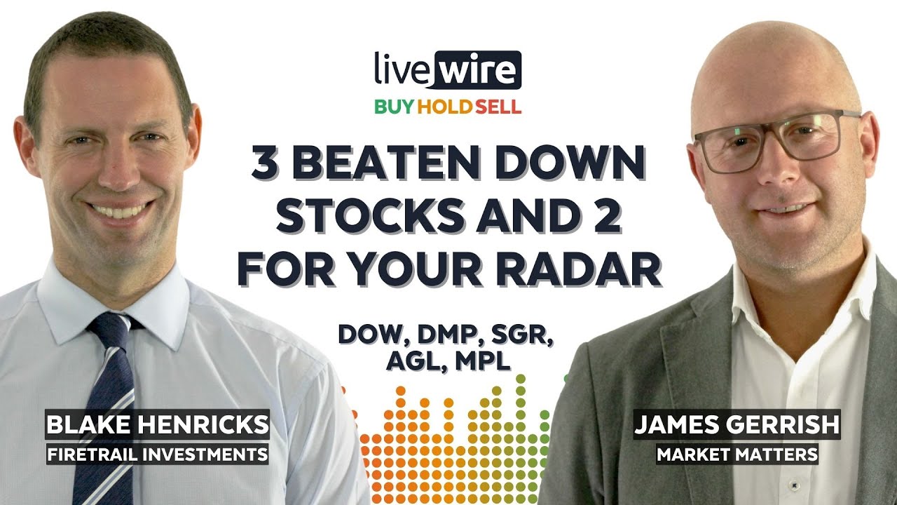 Buy Hold Sell 3 heavily soldoff stocks (and 2 now on fundies’ radars