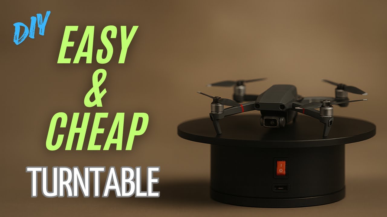 The Easiest & Cheapest DIY Motorized Turntable