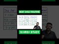 best daily routine timetable for jee main student 10 hrs study #akashdash #jeemain #jeemains2026
