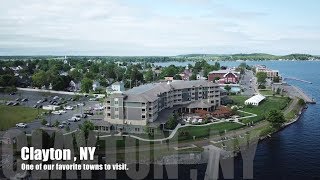 Visiting Beautiful Clayton NY by Sailboat.  How they overcame the record flooding.