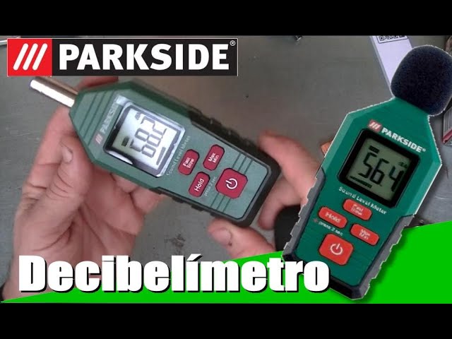 Fonometro 30-130 130 - Parkside PDEME A1 Decibelimetro dBA YouTube Lidl.