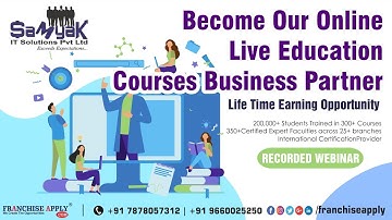 How To Start Online Education Business | Franchise Apply | Samyak IT Solutions | Low Cost Business