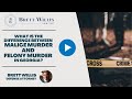 What is the Difference Between Malice Murder and Felony Murder in Georgia? | Brett Willis Law