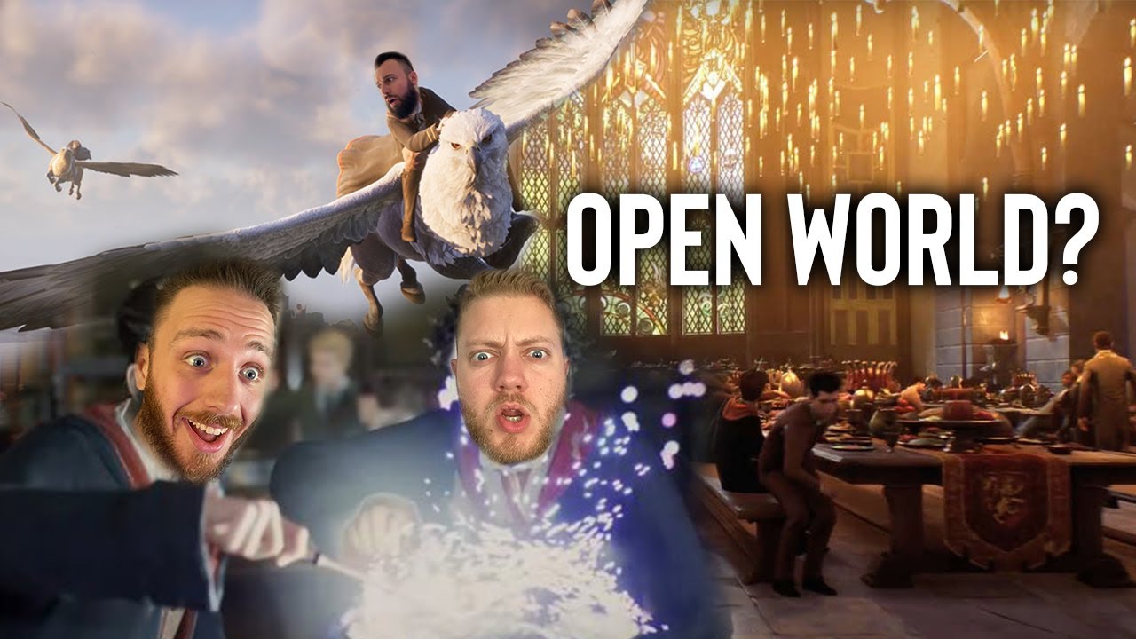 Hogwarts Legacy OFFICIAL REVEAL TRAILER REACTION!