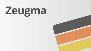 Zeugma Deutsch Textanalyse Und -Interpretation