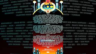 Este es el line up oficial para Edc México 2026 #dj #edc #edcmexico