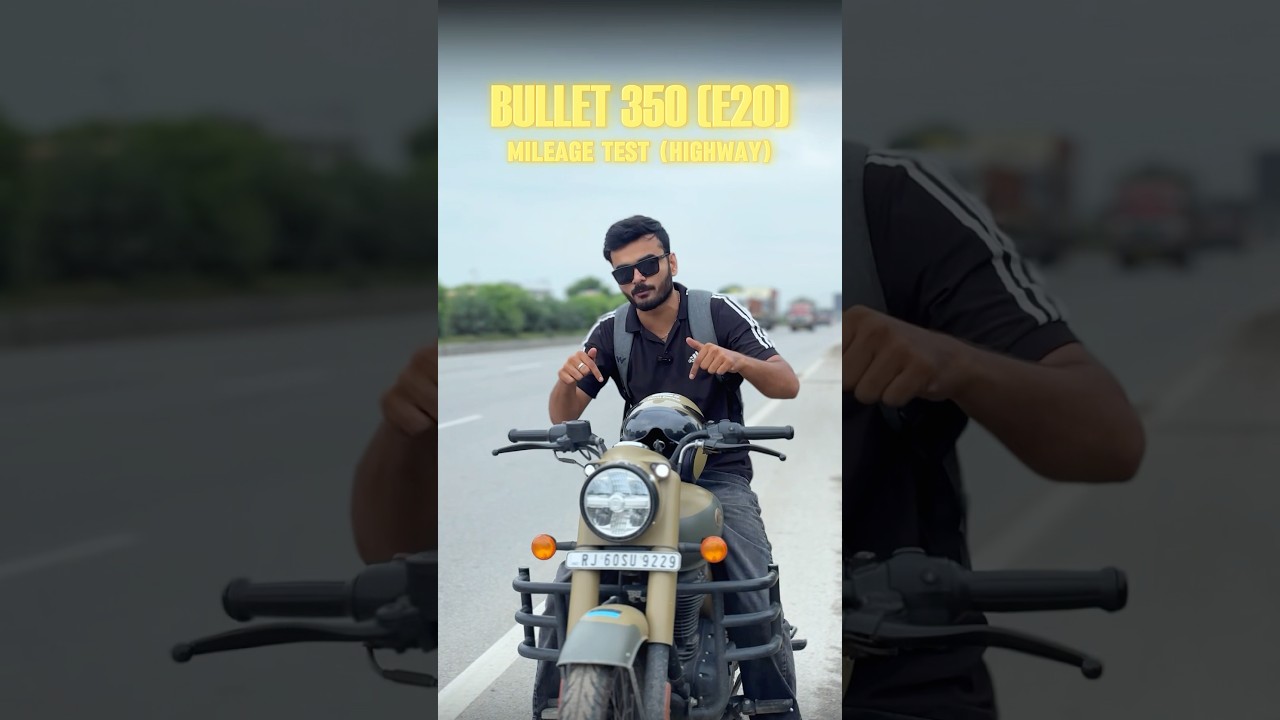 Royal Enfield Bullet 2024 Mileage test 