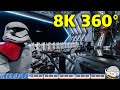 8K 360° - Star Wars: Rise of the Resistance - Full Ride & Preshow | Walt Disney World