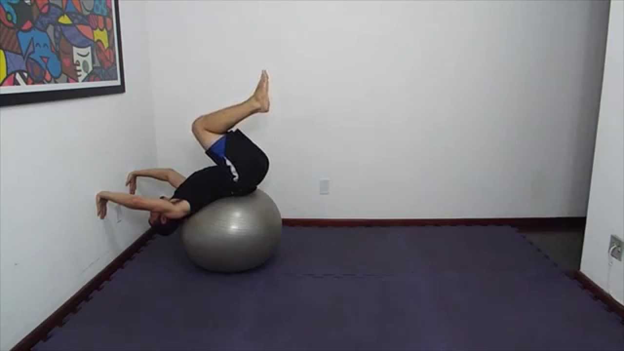 Swiss Ball ABS - 02 - YouTube