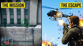 GTA 5 - Los Santos Mayor Assassination   Ten Star Escape