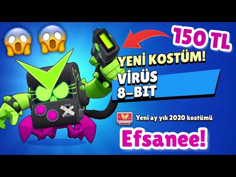 VİRÜS 8-BİT ALDIM (150 TL) - Brawl Stars