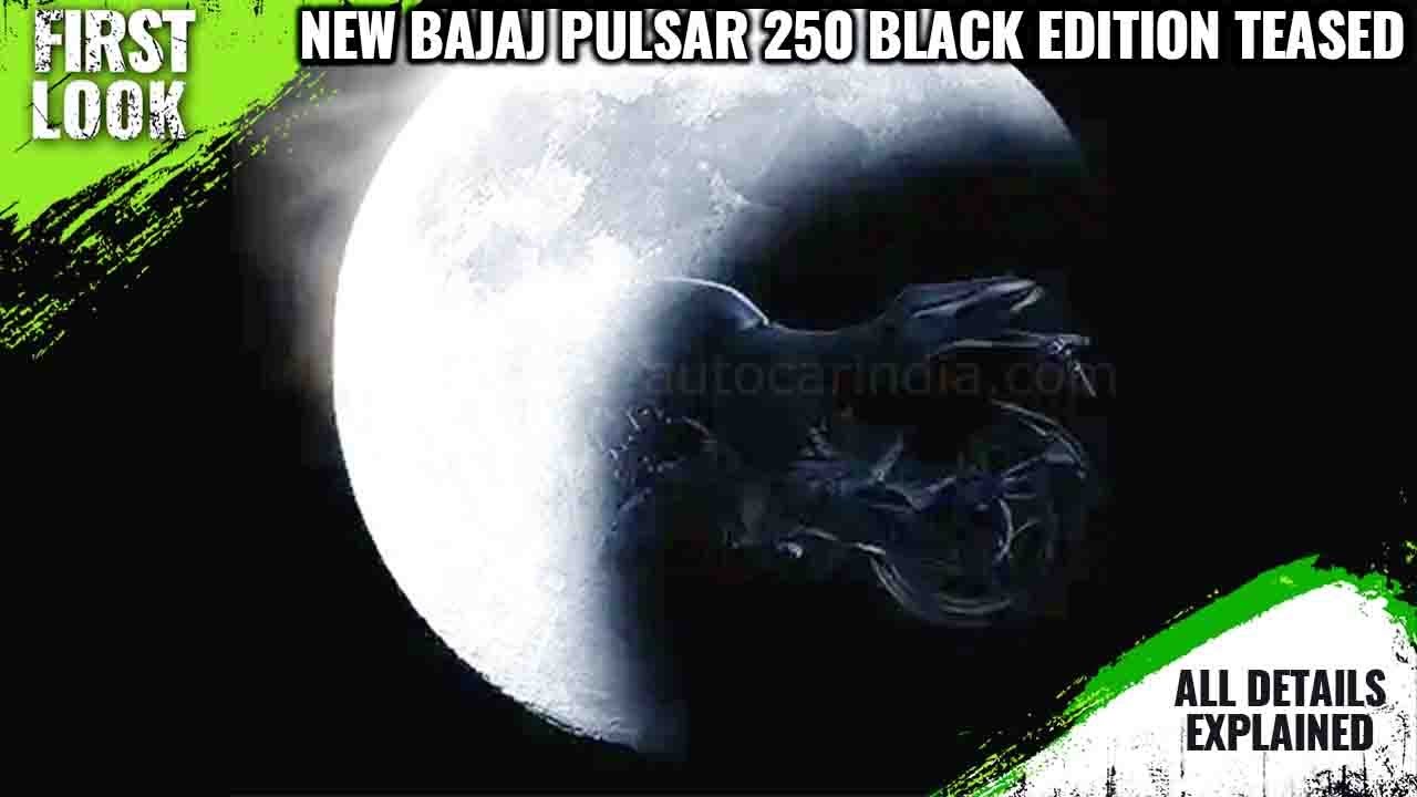 Bajaj Pulsar 250 Black Edition Teased 