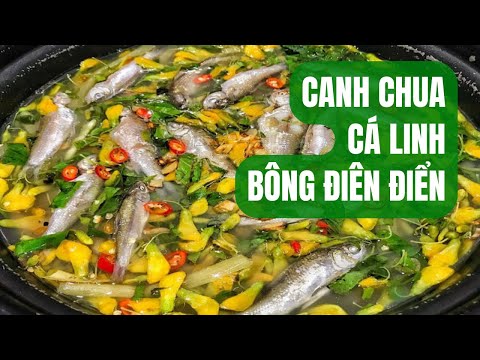 Cách nấu canh chua cá - Cách nấu canh chua cá linh bông điên điển | Bếp Của Mẹ