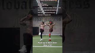 Ultimate Full Body Weight Plate Workout Routine screenshot 5
