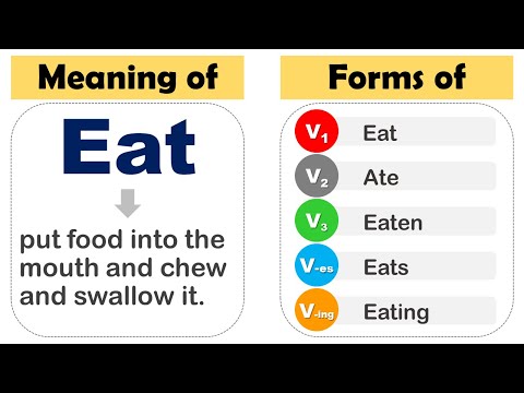 Eat Past Tense,