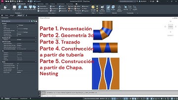 Video 027 Calderería 4 Codo Mitrado  Parte 1  Presentación