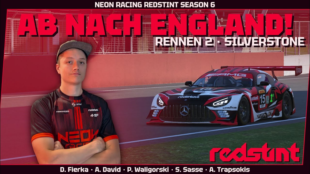 Ab nach ENGLAND! | NEON Racing redstint Season 6 - SILVERSTONE | Sebastian Sasse