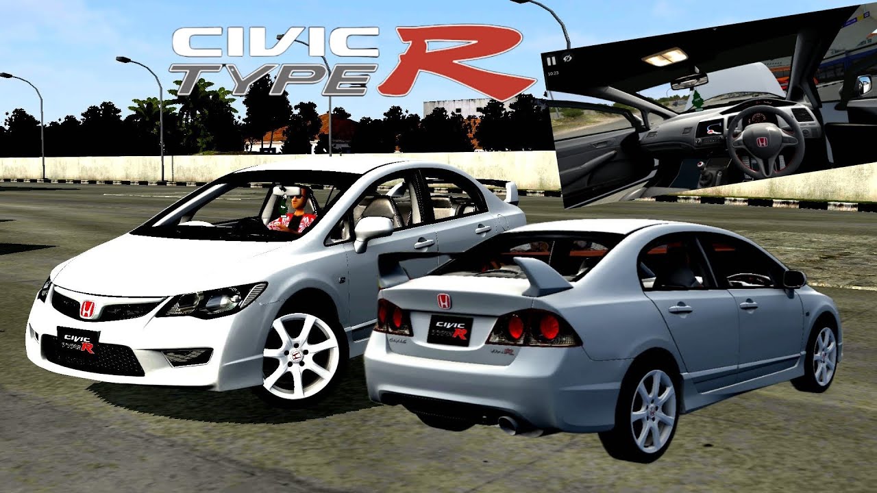 MOD BUSSID Detailed - Honda Civic FD2 Type R - YouTube
