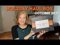 Holiday Haul Box | October 2021 | This is My Kind of Haul!