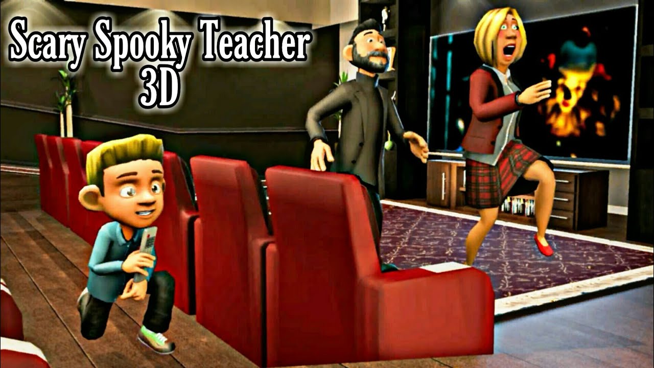 Scary Spooky Teacher 3D Evil Granny School Game - Full GamePlay Walkthrough  (Android,iOS)