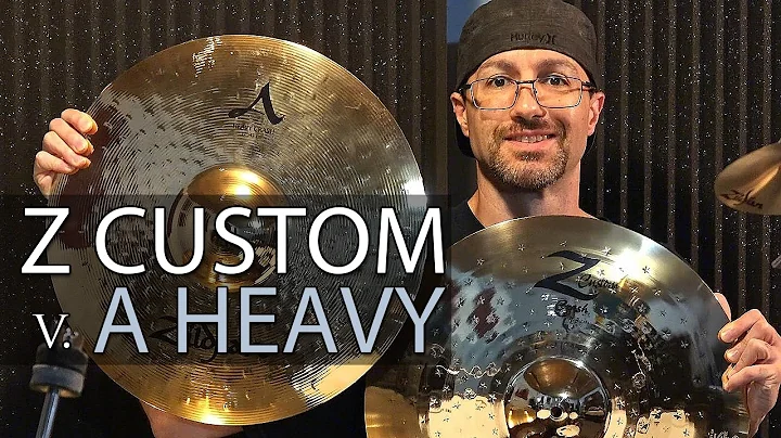 Zildjian Z Custom Crash vs A Heavy Crash - Review and Comparison